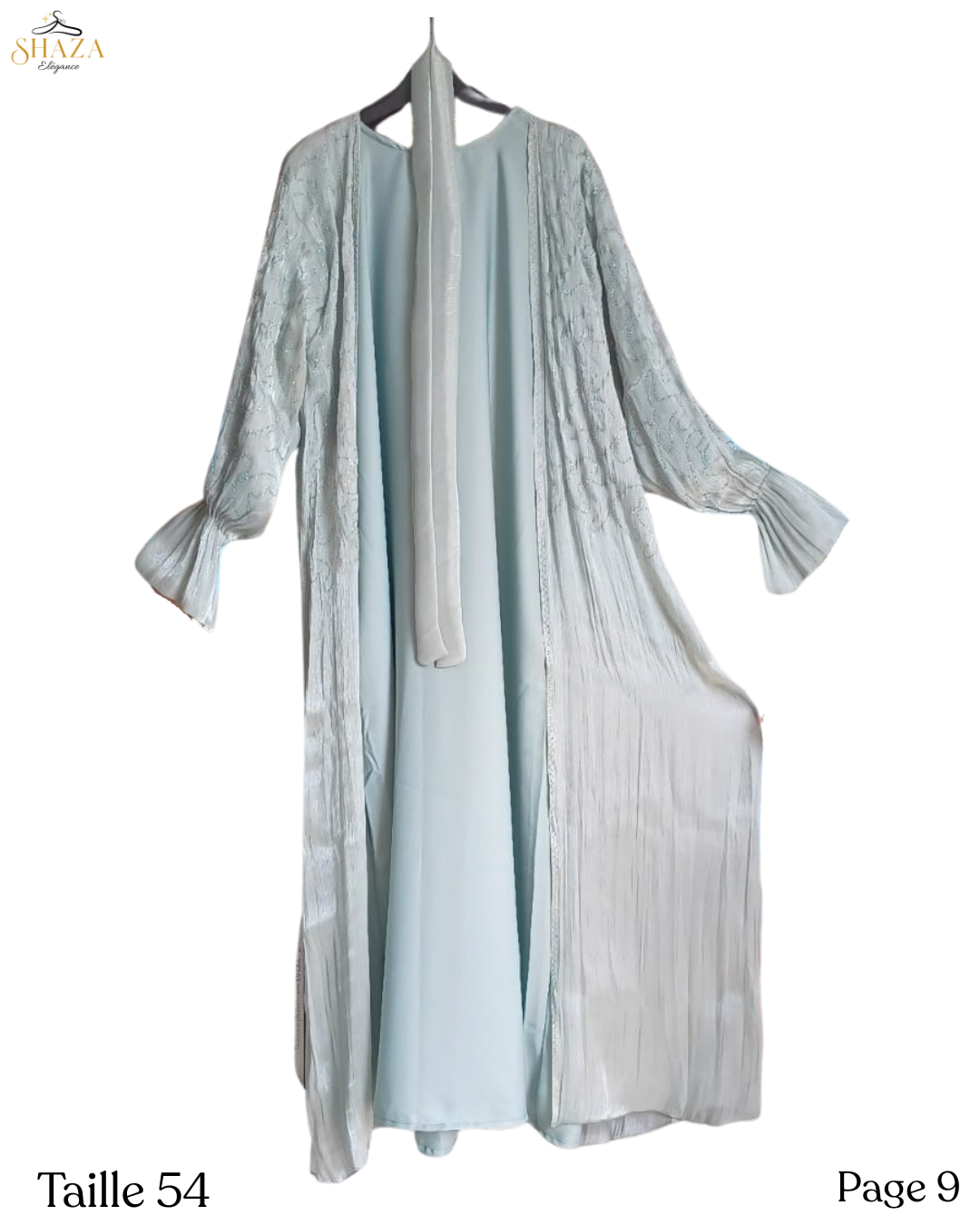 Ensemble 2 pièces et Hijab assorti